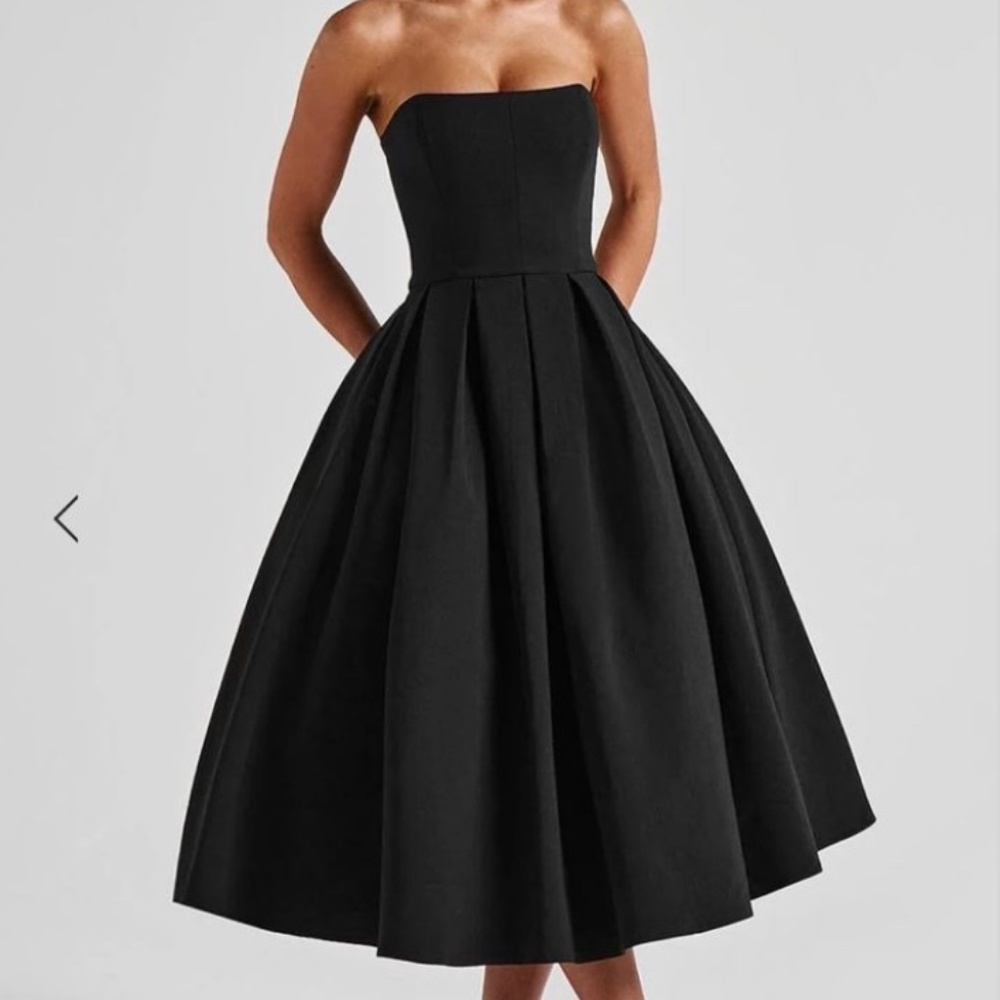 BabyBoo Edith Midi Dress, Black